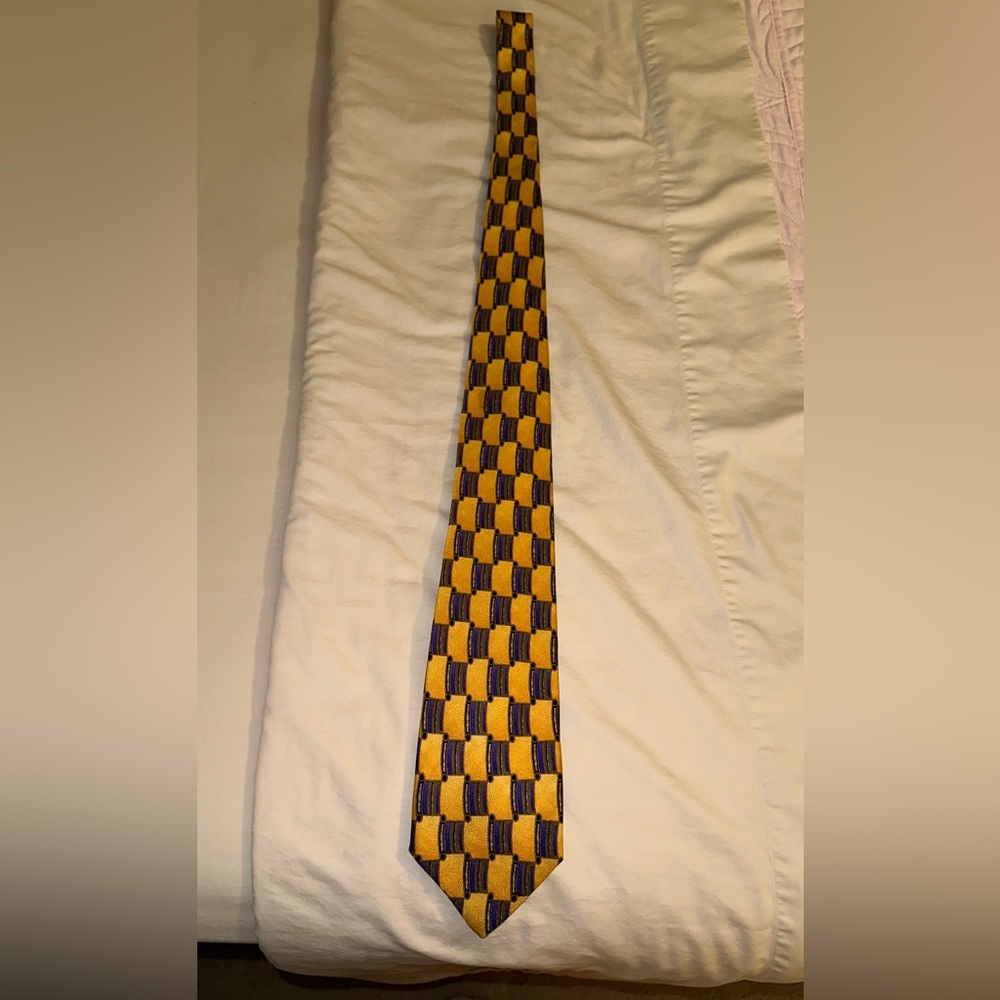 Robert Talbott Stufio extra long tie 100% silk